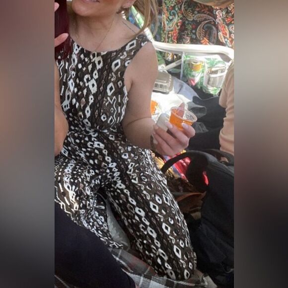 Forever 21 low back pant jumpsuit | size S - Picture 4 of 10